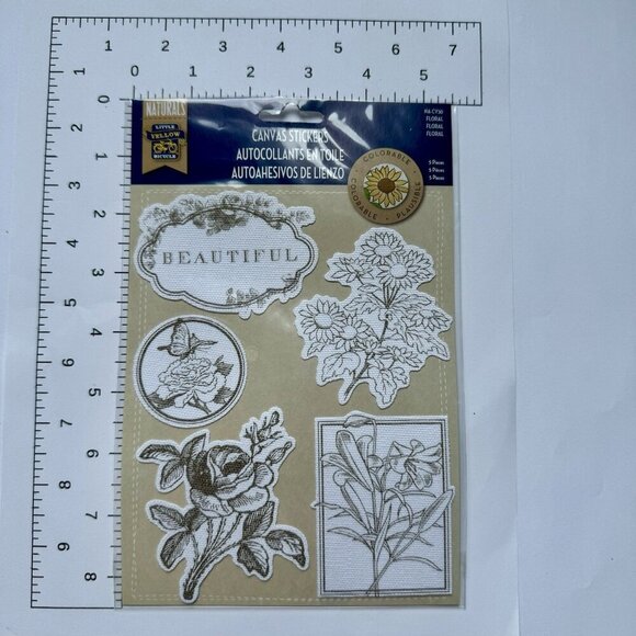 Scrapbooking Embellishments Cork Canvas Burlap New Lot Of 32 Packs - Picture 9 of 16